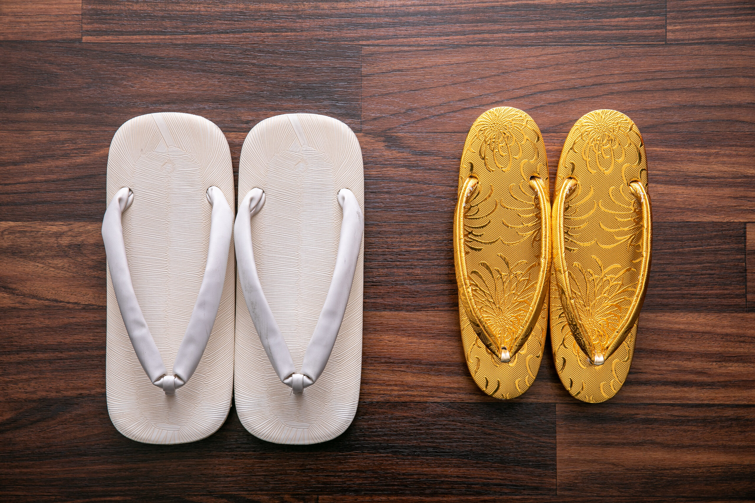 結婚式　草履　二足